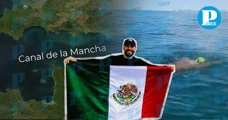 ¡Orgullo de Puebla! Abraham Jauli conquista el Canal de la Mancha después 17 horas de nado en mar abierto