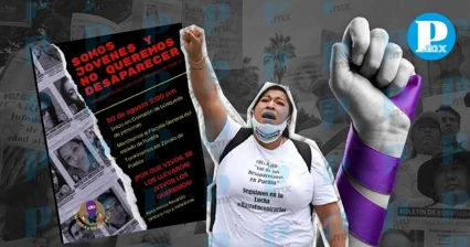 Feministas convocan a marcha por el Día de las Personas Desaparecidas en Puebla
