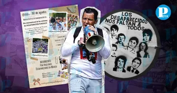 Con esta busca visibilizar la problemática de la desaparición forzada