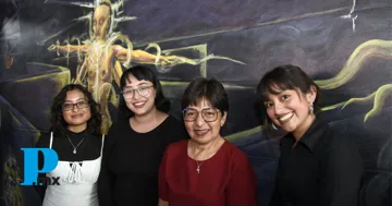 Estudiantes de Artes BUAP crean mural por los 60 años de Psicología
