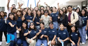 Lilia Cedillo, acudió a la bienvenida en la Preparatoria Regional Enrique Cabrera Barroso y la Facultad de Medicina Veterinaria y Zootecnia, en Tecamachalco