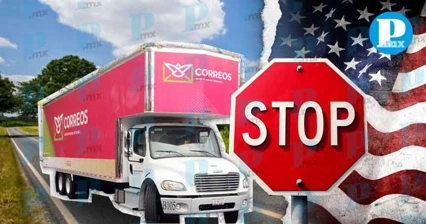 Correos de México suspende envío postal y paquetería a Estados Unidos