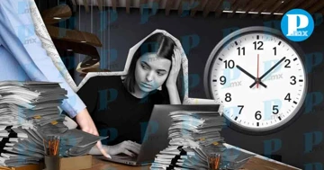A nivel nacional, el tiempo total de trabajo fue de 59.8 horas por semana, con una brecha de 11.2 horas