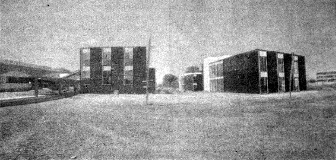 Panorámica de Ciudad Universitaria en los 60s