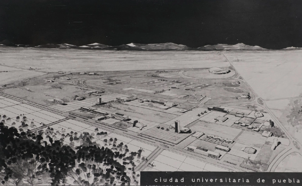Planos del proyecto de CU1, en el ejido de San Baltazar