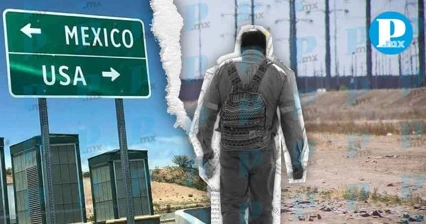 El joven fue abandonado por un ‘coyote’ en una zona desértica, sin alimentos ni agua, esto en su intento por cruzar la frontera de EU