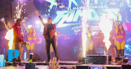 Sonido Famoso llena de ambiente sonidero la Gran Feria de Cholula