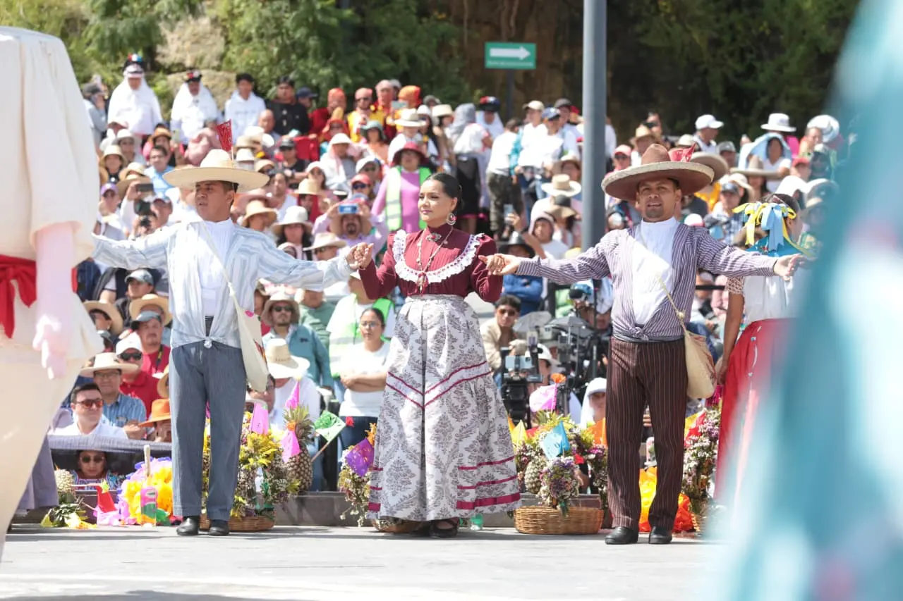 Foto Gobierno de Puebla. HueyAtlixcáyotl 2025