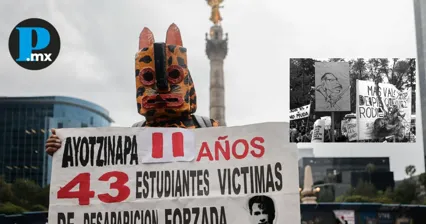 “Ayotzinapa y 2 de Octubre no se olvida”: padres de normalistas exigen verdad y justicia