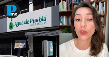 Integrantes de la colectiva Por el Bienestar Social exigieron la cancelación del contrato de concesión a Agua de Puebla