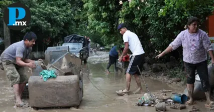 Sheinbaum reporta más de 100 mil viviendas afectadas por lluvias en 5 estados del país