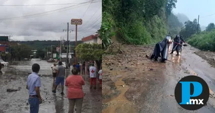 Veracruz e Hidalgo son los estados con más afectaciones por lluvias, pobladores denuncian el nulo apoyo de las autoridades federales