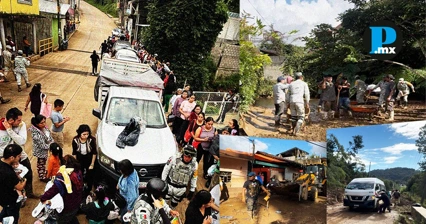 La comunidad se organiza con Guardia Nacional para levantar Huauchinango