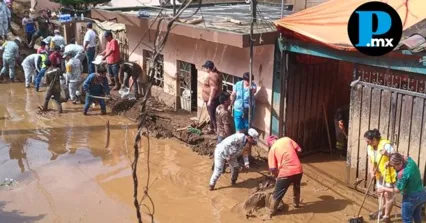 La Secretaría de Gobernación informó que 23 municipios fueron declarados en “desastre natural” en la Sierra Norte 
