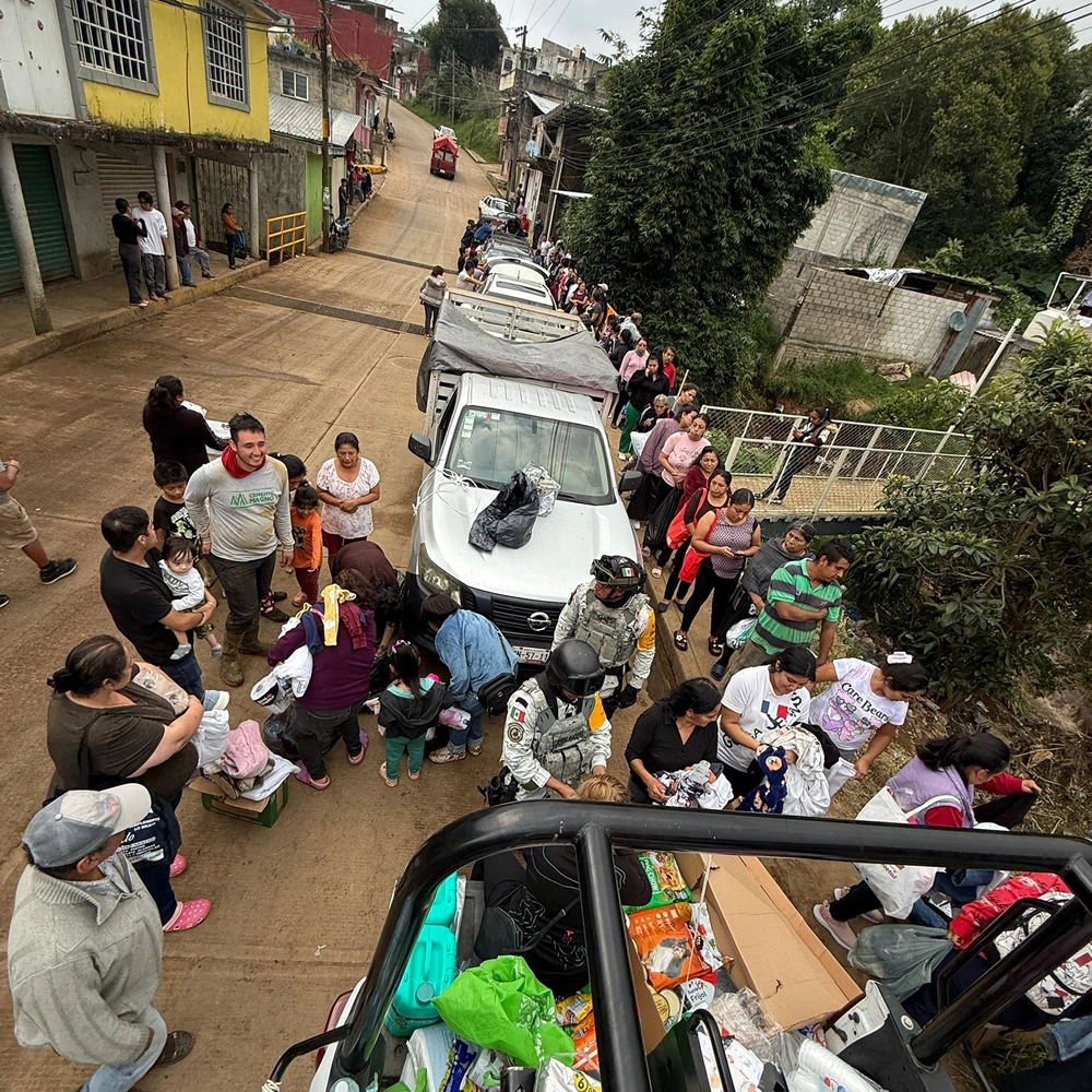 La solidaridad y las ganas de ayudar unieron a muchas personas en este viaje