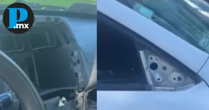 Franeleros desvalijan un auto porque el conductor se negó a pagar una cuota de 100 pesos en Los Fuertes