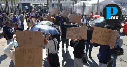 Algunos de los trabajadores denunciaron que existen pagos pendientes desde la quincena del 15 de septiembre al 1 de octubre
