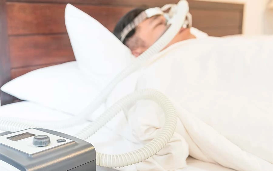 El CPAP evita que las vías respiratorias se bloqueen