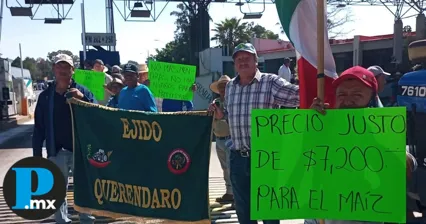 Agricultores desmienten haber llegado a un acuerdo con la SADER en el precio fijo del maíz