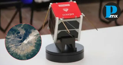 Satélite poblano GXIBA-1 ya orbita la Tierra para monitorear volcanes.
