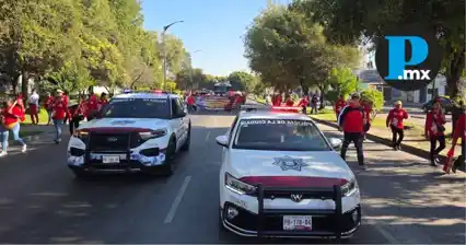 UPVA 28 de Octubre marcha por su 52 aniversario en Puebla