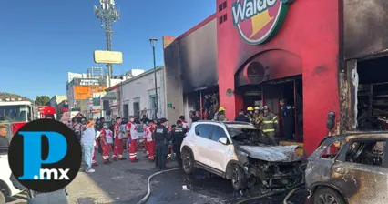 Incendio en tienda Waldos de Hermosillo deja 22 muertos y varios lesionados