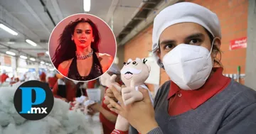 Trabajadores de CINIA buscan captar la atención de la artista Dua Lipa