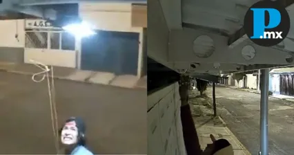 Un hombre ha sido grabado en varias ocasiones robando cámaras de seguridad y lámparas en diferentes domicilios.