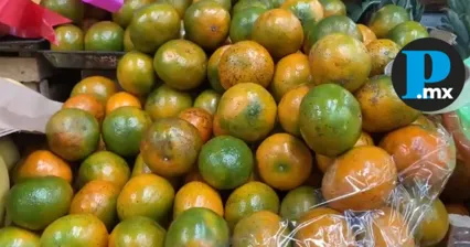 Puebla se posiciona como uno de los estados en donde aumentó un 20% el costo de la mandarina.