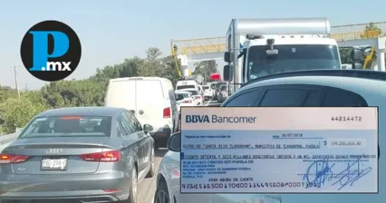 Ejidatarios bloquean la México-Puebla por conflicto agrario en Tlahuapan