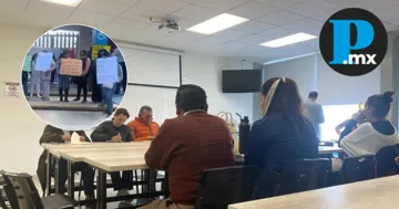 Los integrantes del SITEM se reunieron con personal de la SEP tras la manifestación  