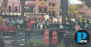 Estudiantes protestan en Puebla en apoyo a jóvenes oaxaqueños de FNERRR