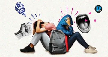 Jóvenes de 13 a 15 años en crisis por acoso escolar; Ellas sufren acoso psicológico y ellos abuso físico