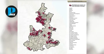 Solo el 17.51 por ciento de los 217 municipios de Puebla cuentan con Atlas de Riesgo