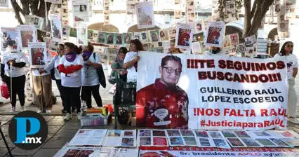 Familiares de Guillermo Ra&uacute;l exigen avances a dos a&ntilde;os de su desaparici&oacute;n