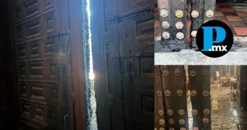 Arquidi&oacute;cesis de Puebla reporta que dos hombres habr&iacute;an provocado incendio en la Catedral