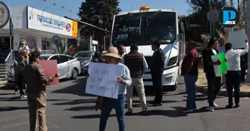 Transportistas y concesionarios del transporte p&uacute;blico se manifestaron en La Paz 