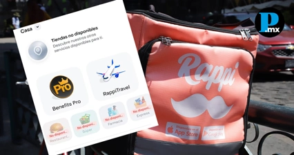 Reportan Apps de comida sin servicio tras bloqueos