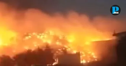 Suspenden clases presenciales en la regi&oacute;n oriente por incendio en Grajales