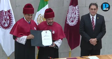  IPN reconoce a exgobernador de Puebla con el grado de Doctorado Honoris Causa