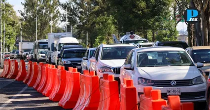 Obras en Puebla provocan cierres parciales y totales hasta el 27 de marzo