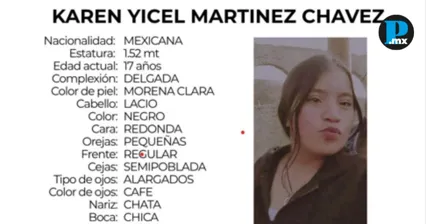 Activan b&uacute;squeda para localizar a adolescente desaparecida en Ciudad Serd&aacute;n