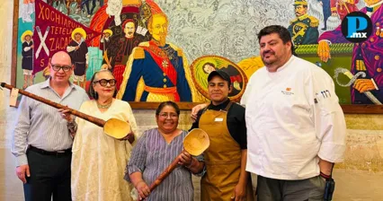 Cocineras tradicionales, chefs invitados y el equipo de El Mural de los Poblanos participaron en una celebraci&oacute;n dedicada al mole y a la cocina mexicana.