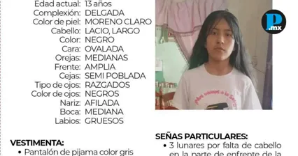 Activan b&uacute;squeda para localizar a adolescente desaparecida en Ciudad Serd&aacute;n