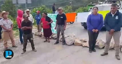 Protestan en Sierra Negra por manejo de recursos federales