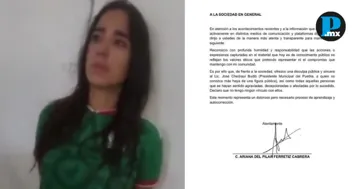 Mujer detenida en Cholula se disculpa y niega contactos criminales