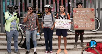 Con rodada, piden justicia por asesinato de ciclista en Loma Linda