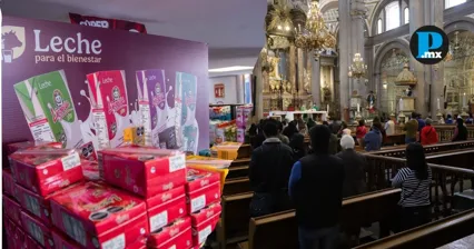 Leche para el Bienestar llegar&aacute; a parroquias y centros comunitarios en Puebla