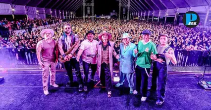 Maldita Vecindad re&uacute;ne a cientos en la Feria de Cuautlancingo