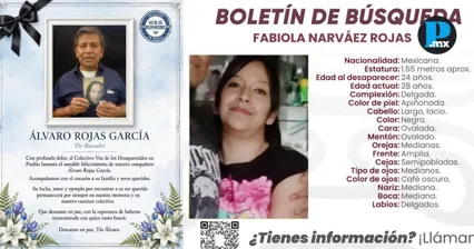 Luto entre familias buscadoras: fallece &Aacute;lvaro Rojas Garc&iacute;a, t&iacute;o de Fabiola Narv&aacute;ez